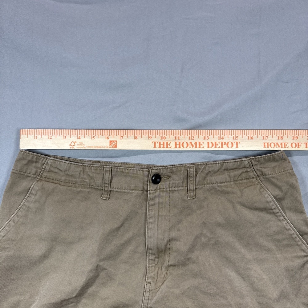 Patagonia Four Canyon Twill Shorts Mens 36 Cotton Flat Front Outdoor Beige 57240 - Picture 8 of 14